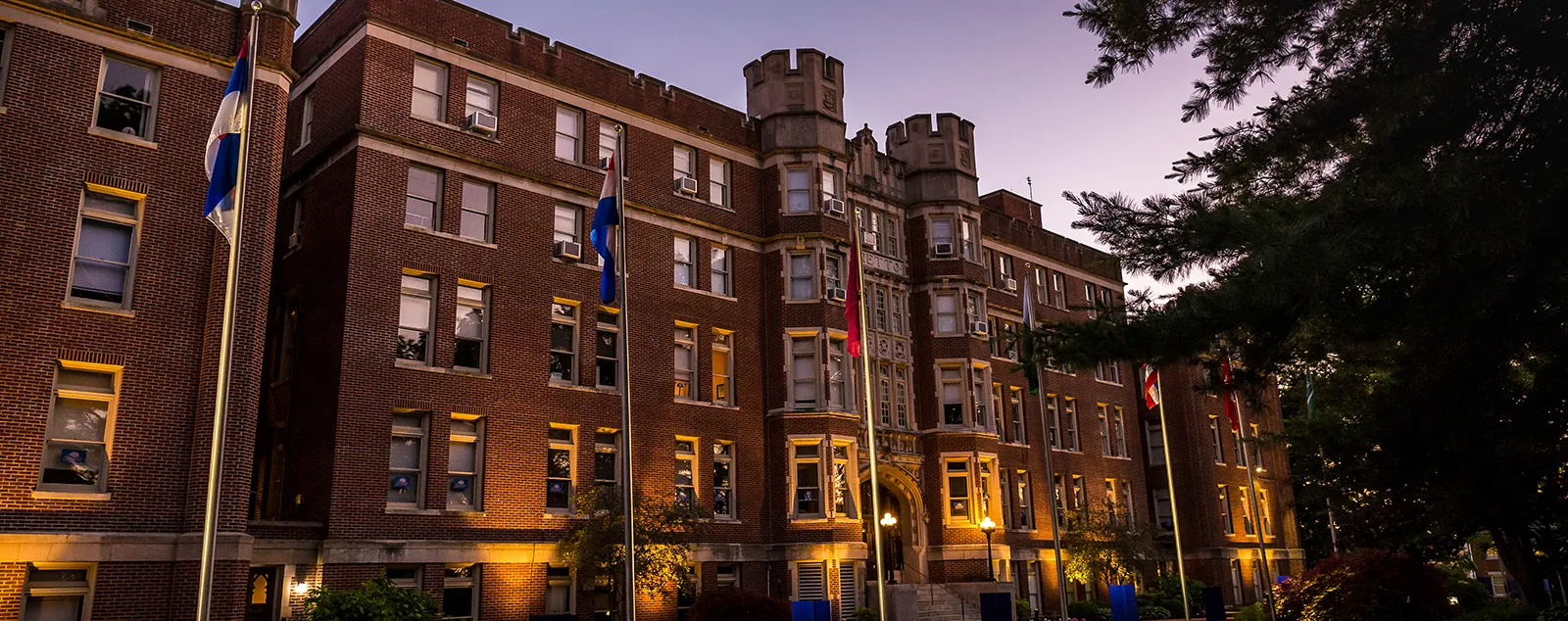 Webster Hall on main campus in St. Louis, Missouri.